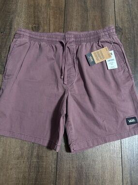 Vans Men's Mauve Pull-On Athletic Shorts